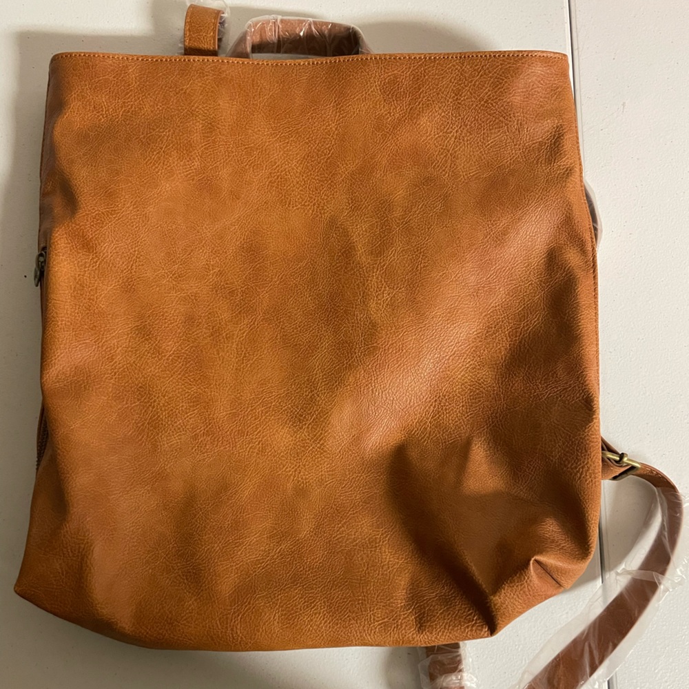 Thirty one backpack, new never used, tan pebble